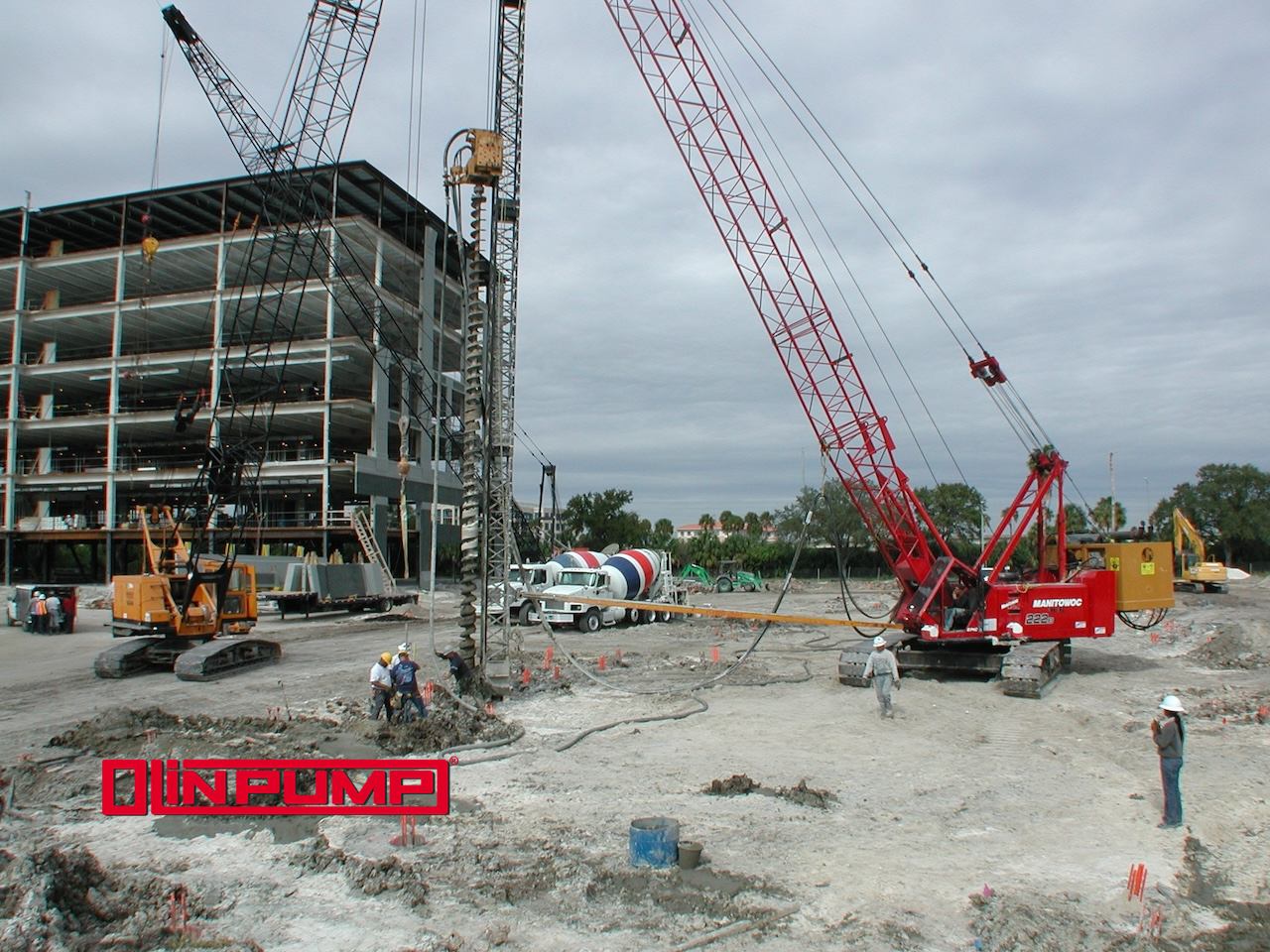 How Olinpump Revolutionized Grout Delivery for ACIP Pile Construction
